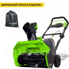 Снегоуборщик аккумуляторный GreenWorks GD40SB в Вологде
