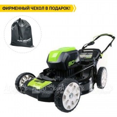 Газонокосилка аккумуляторная GreenWorks GD80LM53 80V DigiPro (без батареи и зарядного устройства) в Вологде
