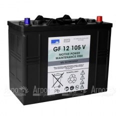 Необслуживаемый тяговый гелевый аккумулятор 12B 105 Ач GF12105V для подметальных машин Lavor в Вологде