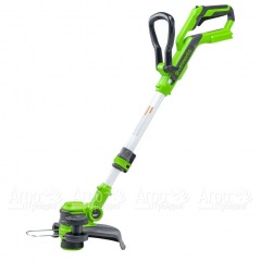 Аккумуляторный триммер GreenWorks G24LT30 (без батареи и зарядного устройства) в Вологде