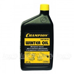 Масло минеральное Champion SAE 5W30 1 л для 4-х тактных двигателей в Вологде