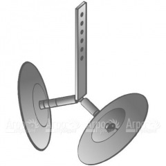 Окучник дисковый без сцепки для культиваторов Целина 500, 404, 406 в Вологде