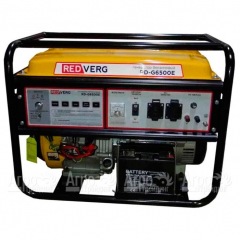 Бензогенератор RedVerg RD-G6500E 6 кВт в Вологде