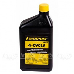 Масло минеральное Champion SAE 30 1 л для 4-тактных двигателей в Вологде