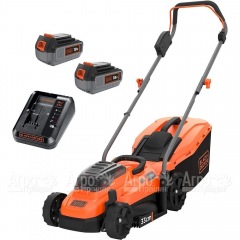 Газонокосилка аккумуляторная Black+Decker BCMW33184L2 в Вологде
