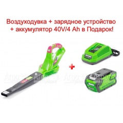 Воздуходувка аккумуляторная Monferme 24157M2 в Вологде