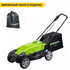 Газонокосилка аккумуляторная GreenWorks G-Max G40LM35 40V 35 см (без аккумулятора и ЗУ) в Вологде