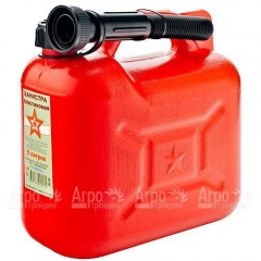 Канистра для топлива Звезда 5 л пластиковая с заливным устройством в Вологде