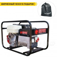 Бензогенератор Europower ЕР 5000 T 3X230V для ж/д 3.6 кВт в Вологде