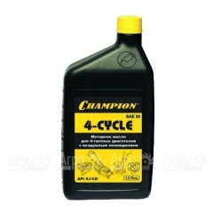 Масло минеральное Champion SAE30 1 л для 4-х тактных двигателей в Вологде