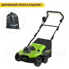 Аккумуляторный вертикуттер GreenWorks GD40SC38II (без аккумулятора и зарядного устройства) в Вологде