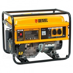 Бензогенератор Denzel GE 4500 4 кВт в Вологде