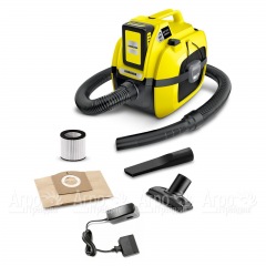 Хозяйственный пылесос Karcher WD 1 Compact Battery Set в Вологде
