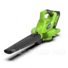 Воздуходувка аккумуляторная GreenWorks G-Max GD40BV 40V 280 км/ч (без батареи и зарядного устройства) в Вологде