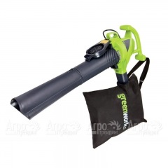 Воздуходувка электрическая GreenWorks GBV2800 2.8 кВт в Вологде