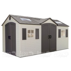 Пластиковый сарай LifeTime 15х8 DD в Вологде