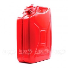 Канистра стальная Звезда 20 л КС-20, красная (металл 0.7 мм) в Вологде