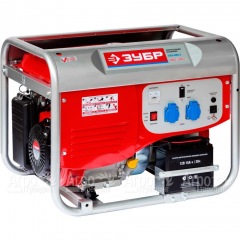 Бензогенератор Зубр ЗЭСБ-4000-Э 4 кВт с электростартером в Вологде