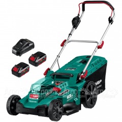 Газонокосилка аккумуляторная Зубр ГКЛ-4336-42 в Вологде