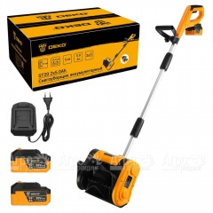 Снегоуборщик аккумуляторный DEKO ST20 2х5 Ач в Вологде