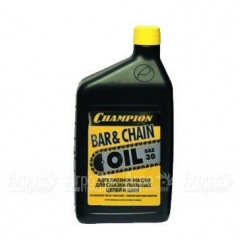 Масло адгезионное Champion SAE-30 1 л для смазки цепей и шин в Вологде