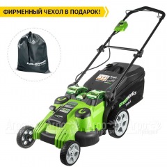 Газонокосилка аккумуляторная GreenWorks G40LM49DBK6 в Вологде