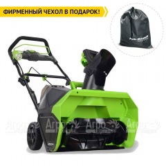 Снегоуборщик аккумуляторный GreenWorks G-Max GD40ST (без батареи и зарядного устройства) в Вологде
