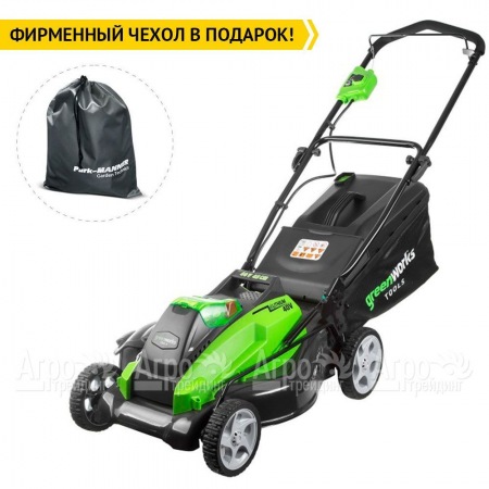 Газонокосилка аккумуляторная GreenWorks G40LM45K4 в Вологде