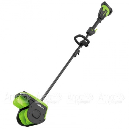 Снегоуборщик аккумуляторный GreenWorks 2603107 (без аккумулятора и зарядного устройства) в Вологде