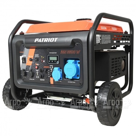 Бензиновый генератор инверторный Patriot iGN 5500 W 5 кВт в Вологде
