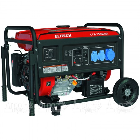 Бензогенератор Elitech СГБ 9500ЕМК 7 кВт  в Вологде