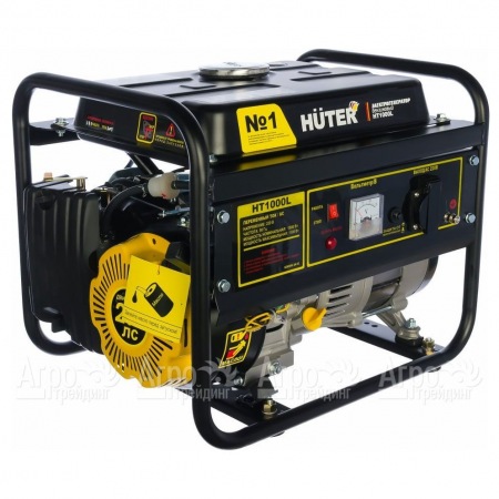 Бензиновый генератор Huter HT1000L 1 кВт в Вологде