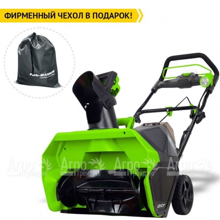 Снегоуборщик аккумуляторный GreenWorks GD40SB в Вологде