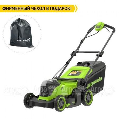 Газонокосилка аккумуляторная GreenWorks GD24X2LM411 (без аккумулятора и зарядного устройства) в Вологде