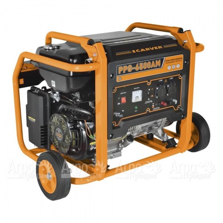 Бензогенератор Carver PPG-6500АM 5 кВт  в Вологде
