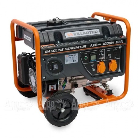 Бензогенератор Villartec GG3400WС 2.6 кВт в Вологде