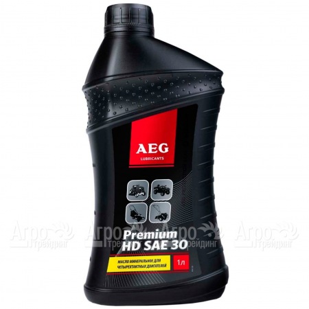 Масло AEG Premium HD SAE 30 API SJ/CF 1 л для 4-х тактных двигателей  в Вологде