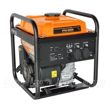 Бензиновый генератор инверторный Carver PPG-5500I 4.2 кВт  в Вологде
