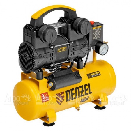 Компрессор поршневой безмасляный Denzel DLP-950/10 в Вологде