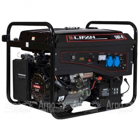 Бензогенератор Lifan 5 GF-4 5 кВт  в Вологде