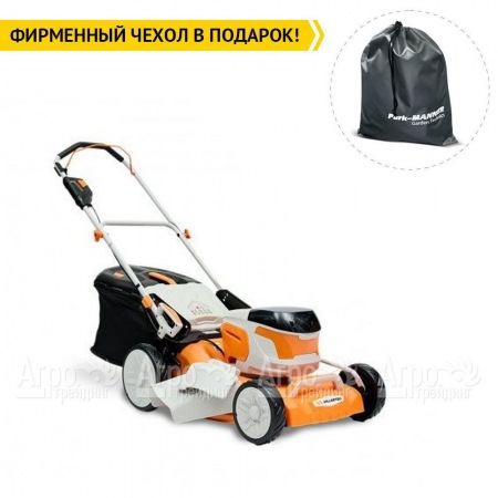 Газонокосилка аккумуляторная Villartec MA4046 SET AM402 + AC402 в Вологде