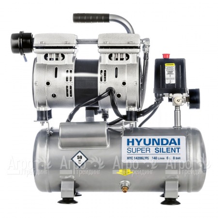 Компрессор поршневой безмасляный Hyundai HYC 14206LMS в Вологде