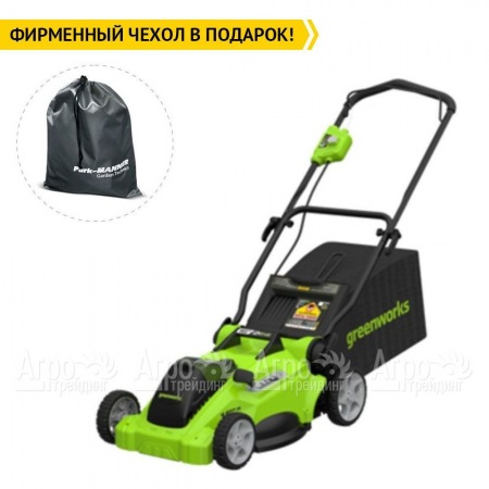 Газонокосилка аккумуляторная GreenWorks GD40LM16X (без аккумулятора и зарядного устройства) в Вологде