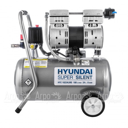 Компрессор поршневой безмасляный Hyundai HYC 18224LMS в Вологде