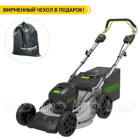 Газонокосилка аккумуляторная GreenWorks GC82LM46SP (без батареи и зарядного устройства) в Вологде