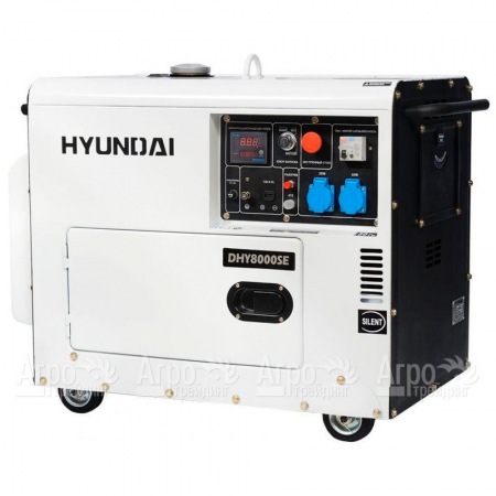 Дизельгенератор Hyundai DHY 8000SE 5,5 кВт в Вологде