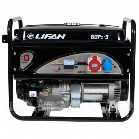 Бензогенератор Lifan 6 GF2-3 6 кВт  в Вологде