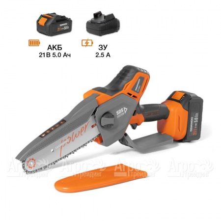 Аккумуляторная пила Daewoo DACS 821Li SET 8" в Вологде