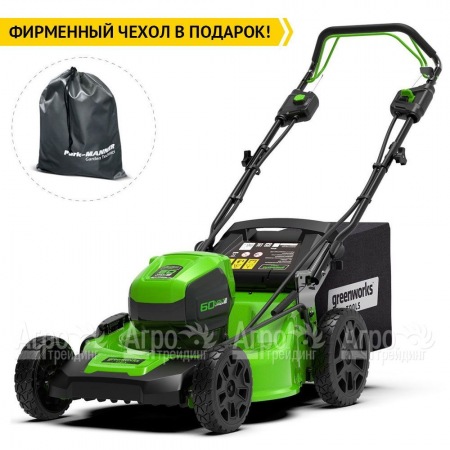Газонокосилка аккумуляторная GreenWorks GD60LM51SPK4  в Вологде
