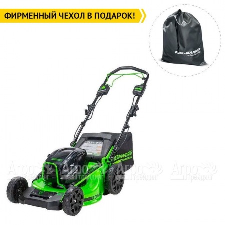 Газонокосилка аккумуляторная GreenWorks GC82HPLM51  в Вологде